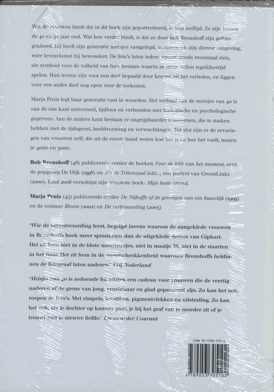 Achterkant van Meisjes van 40