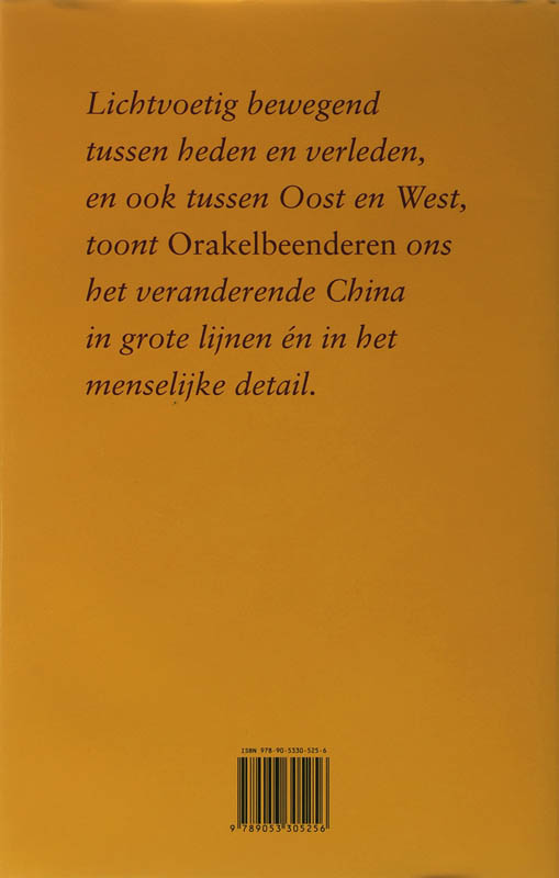 Achterkant van Orakelbeenderen