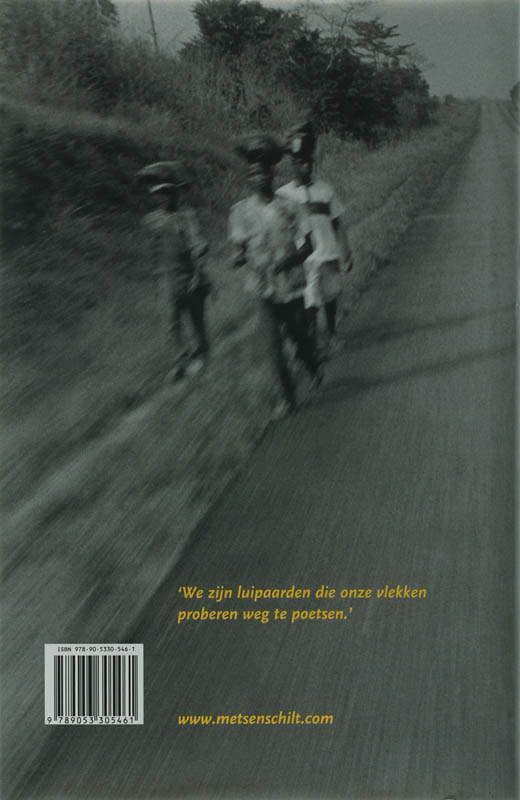 Achterkant van Vlekken van een luipaard