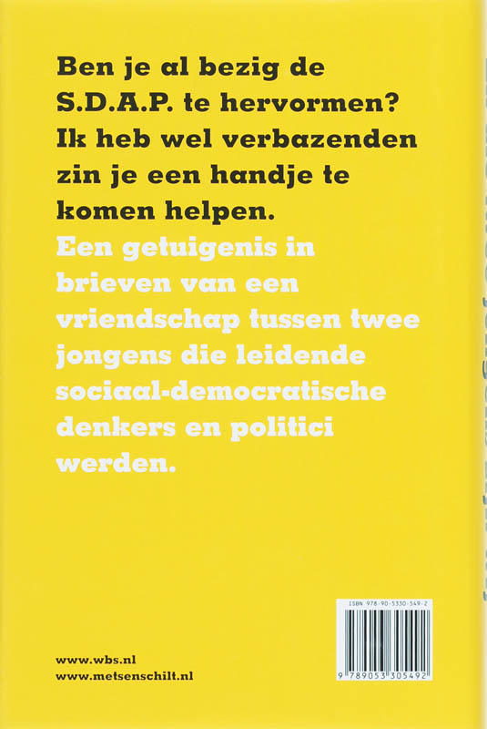 Achterkant van En die twee jongens zijn wij!
