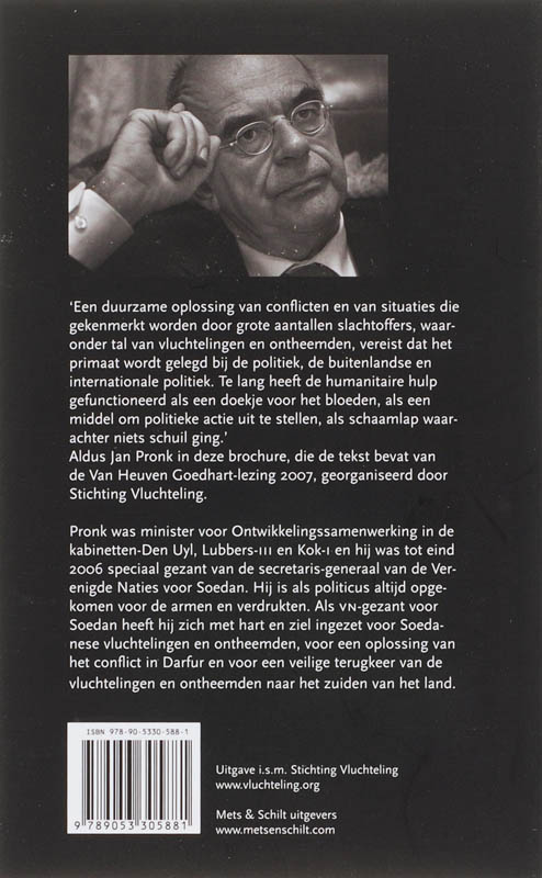 Achterkant van En zorg ervoor dat ze ons niet vergeten...