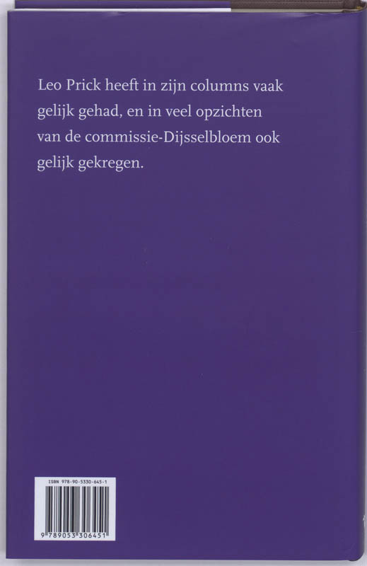 Achterkant van Het beste uit Prick
