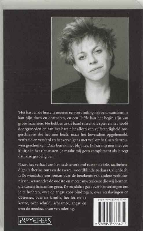 Achterkant van De vriendschap