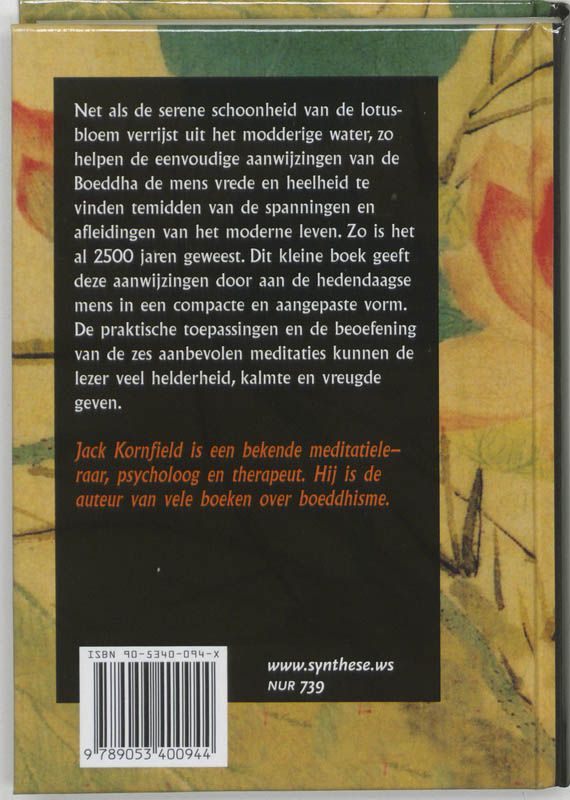 Achterkant van Het kleine Boeddhaboek