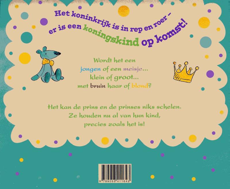 Achterkant van Het koningskind