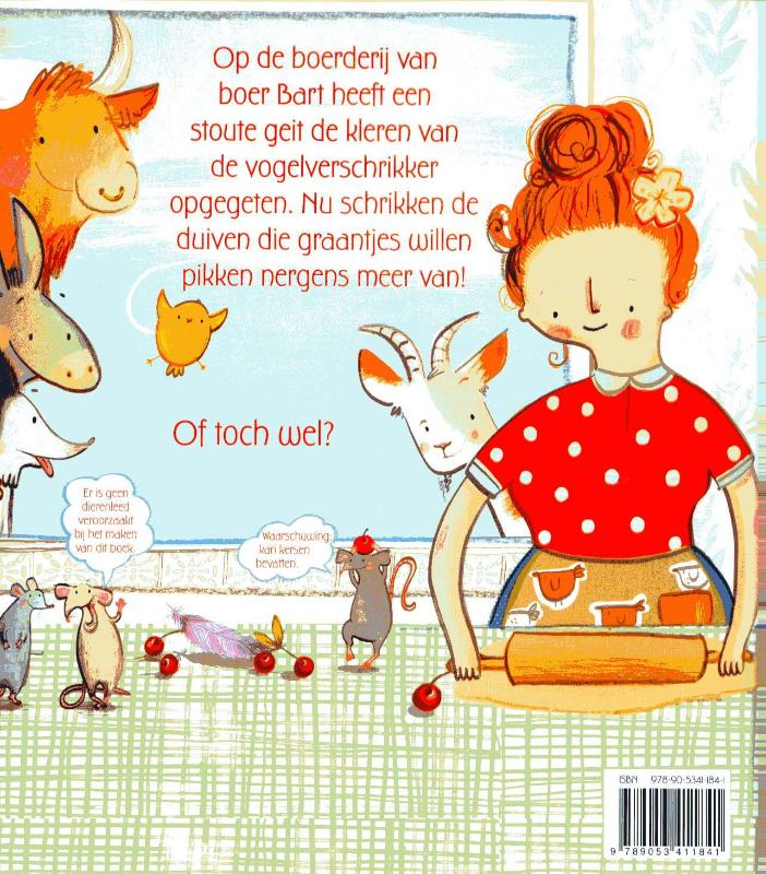 Achterkant van Duiventaart
