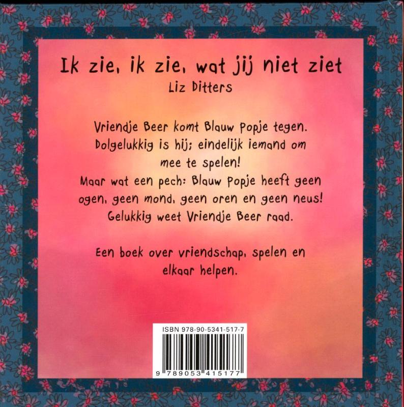Achterkant van Ik zie, ik zie, wat jij niet ziet