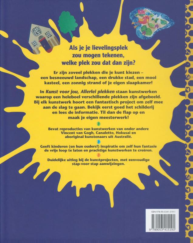 Achterkant van Kunst voor jou