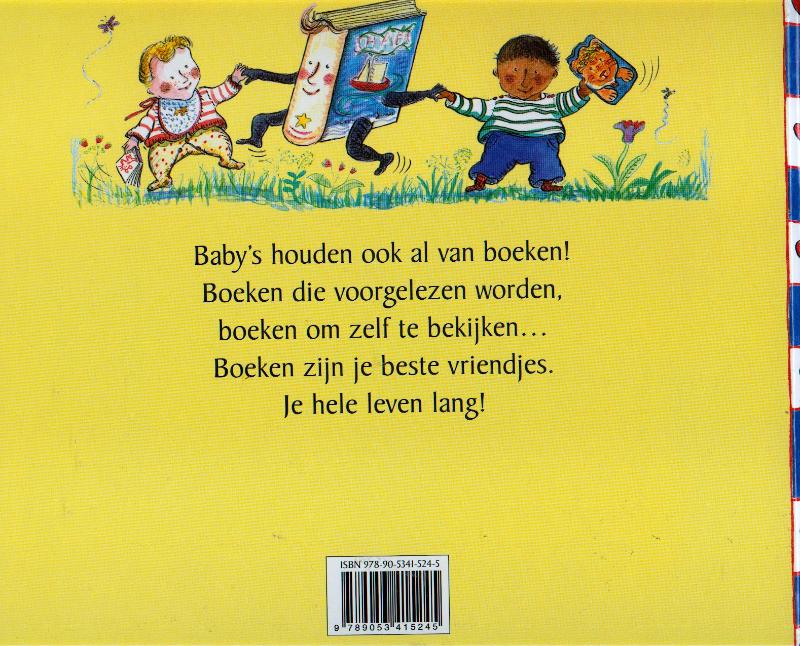 Achterkant van Baby´s boeken