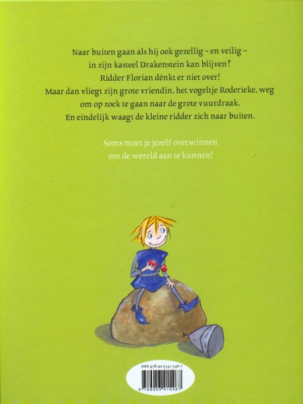 Achterkant van Ridder Florian en de vuurdraak