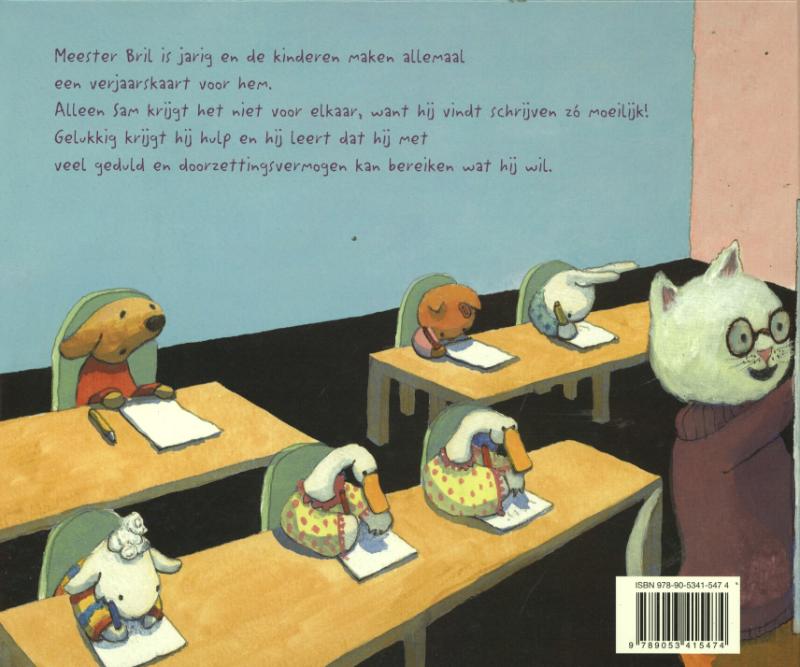 Achterkant van Achterstevoren en ondersteboven