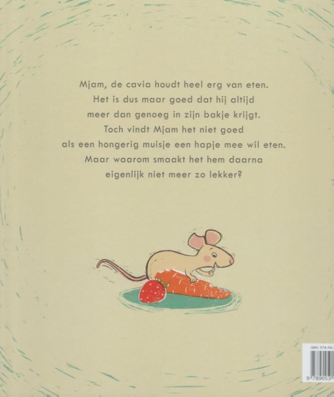 Achterkant van Mjam