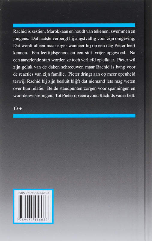 Achterkant van Hou je van blauwe ogen