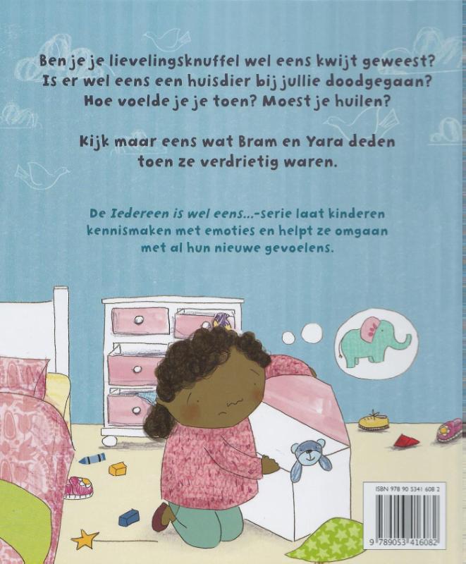 Achterkant van Iedereen is wel eens...verdrietig!