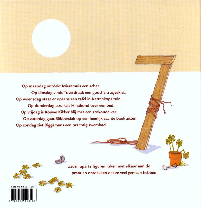 Achterkant van Lieve(r) vrienden