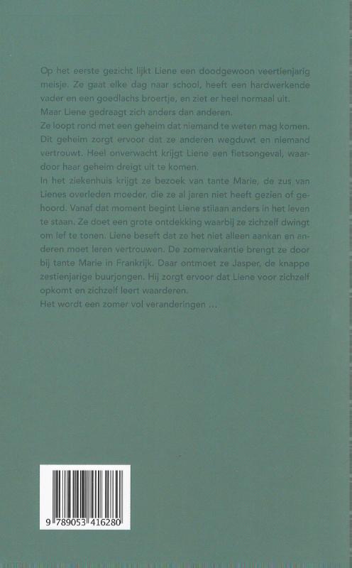 Achterkant van De zomer van verandering