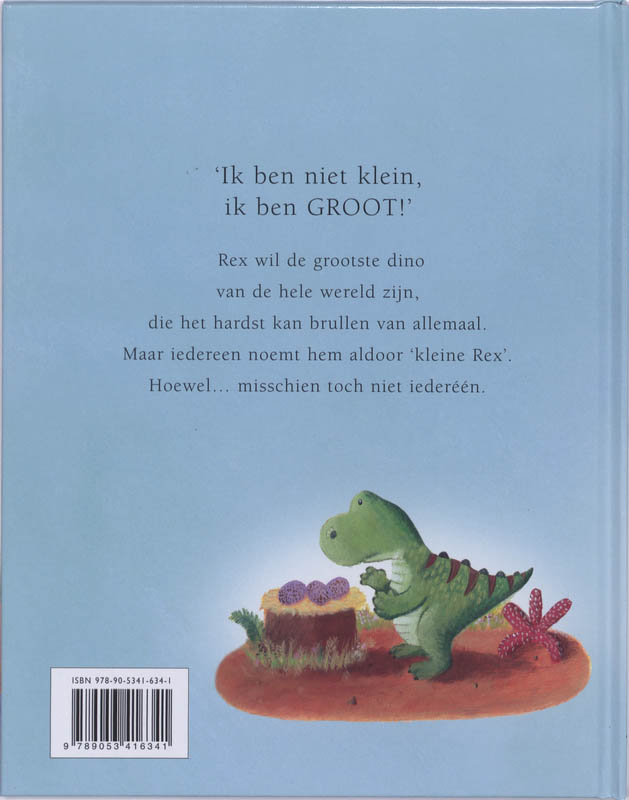 Achterkant van Kleine Rex
