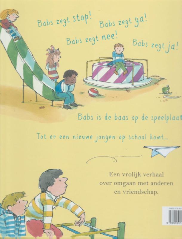 Achterkant van Babs is de baas