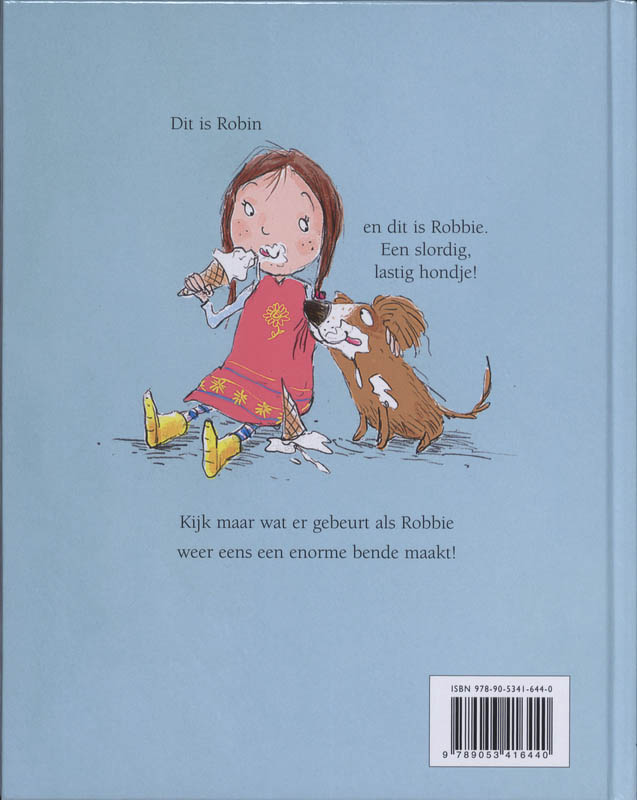 Achterkant van Robin en Robbie