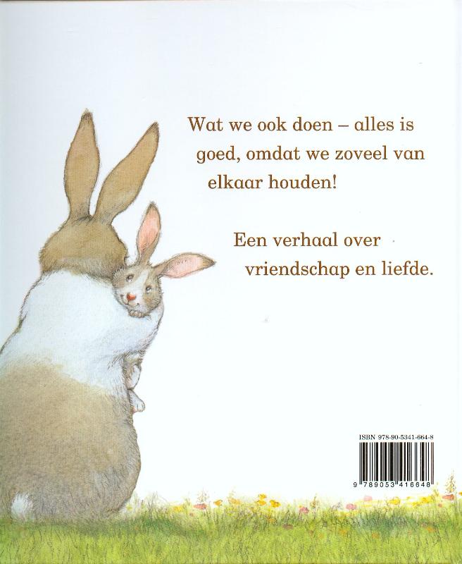 Achterkant van Ik hou van jou en jij van mij!