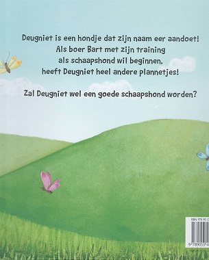 Achterkant van Deugniet het stoute schaapshondje