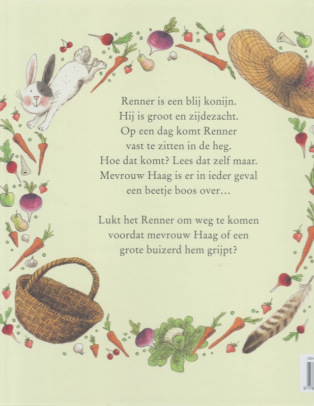 Achterkant van Grijp dat konijn!