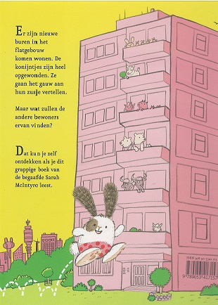 Achterkant van De nieuwe buren