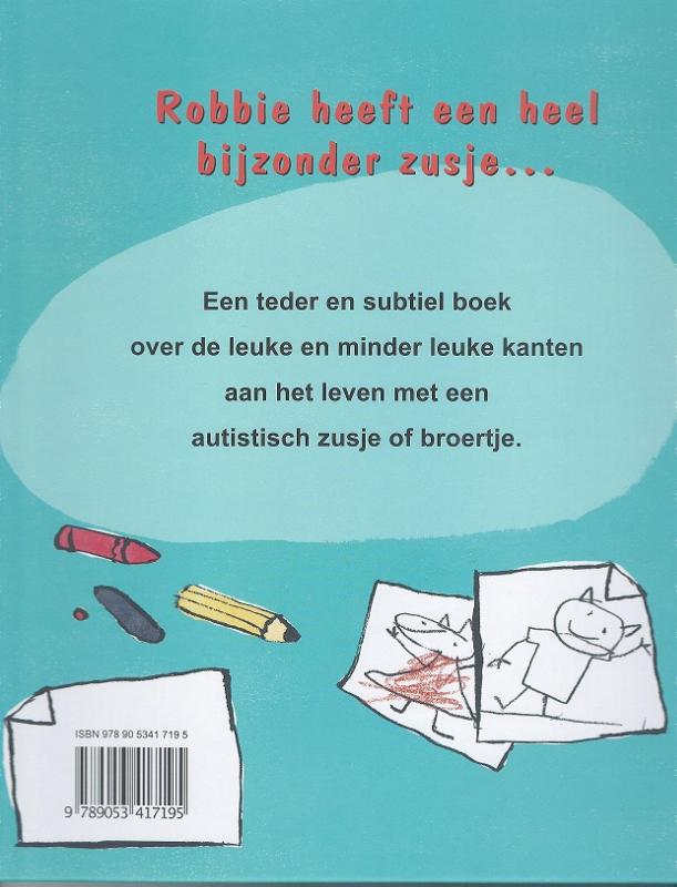 Achterkant van Een heel bijzonder zusje