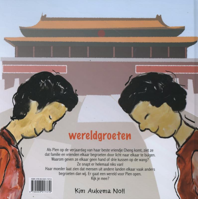 Achterkant van Wereldgroeten