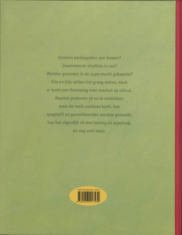 Achterkant van Groeien aardappelen aan bomen?