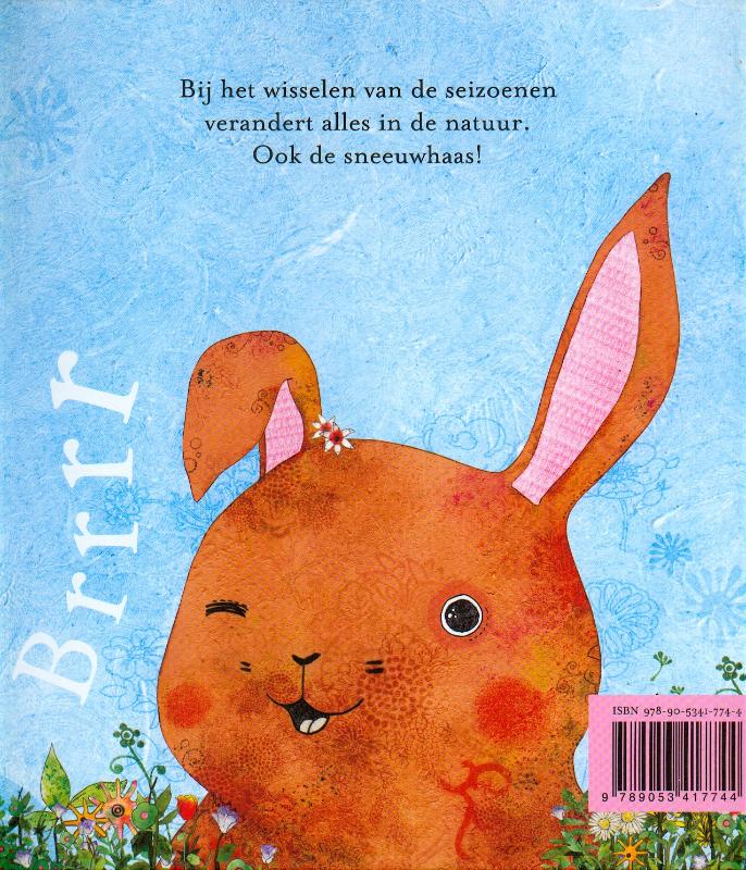 Achterkant van Brrrr het is winter!