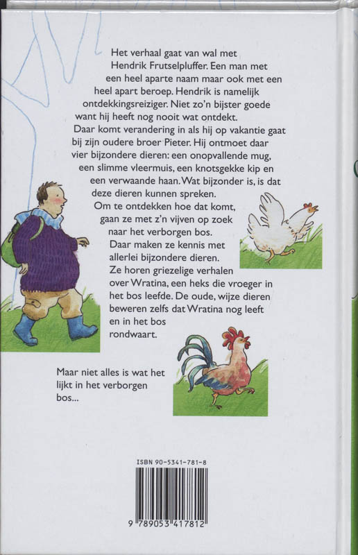 Achterkant van Het verborgen bos