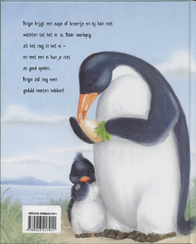Achterkant van Pingie en Kleintje