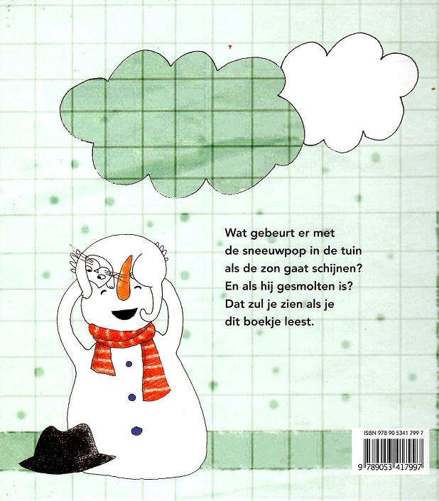 Achterkant van De sneeuwpop en de zon