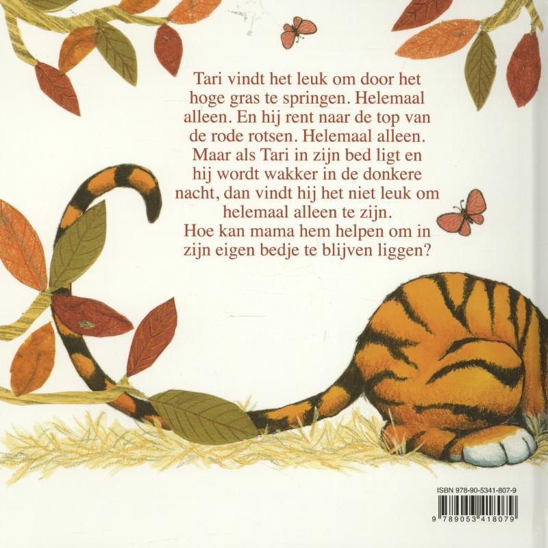 Achterkant van Te klein voor mijn grote bed