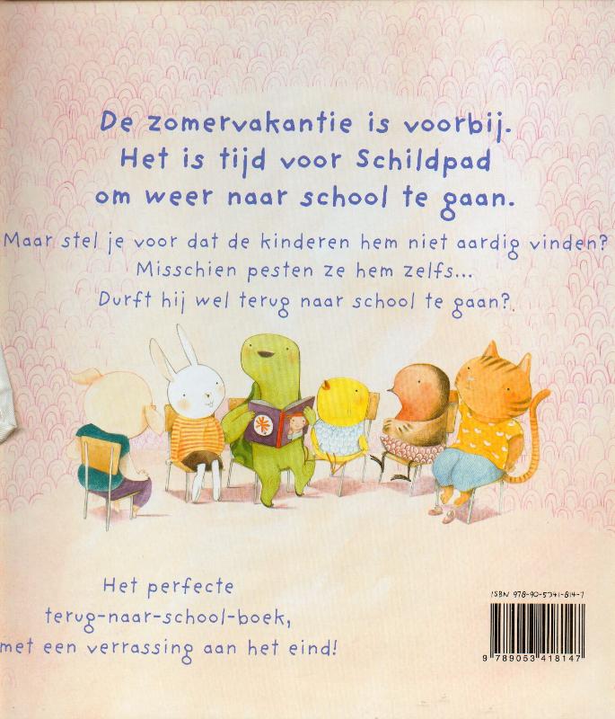 Achterkant van Schildpad gaat weer naar school
