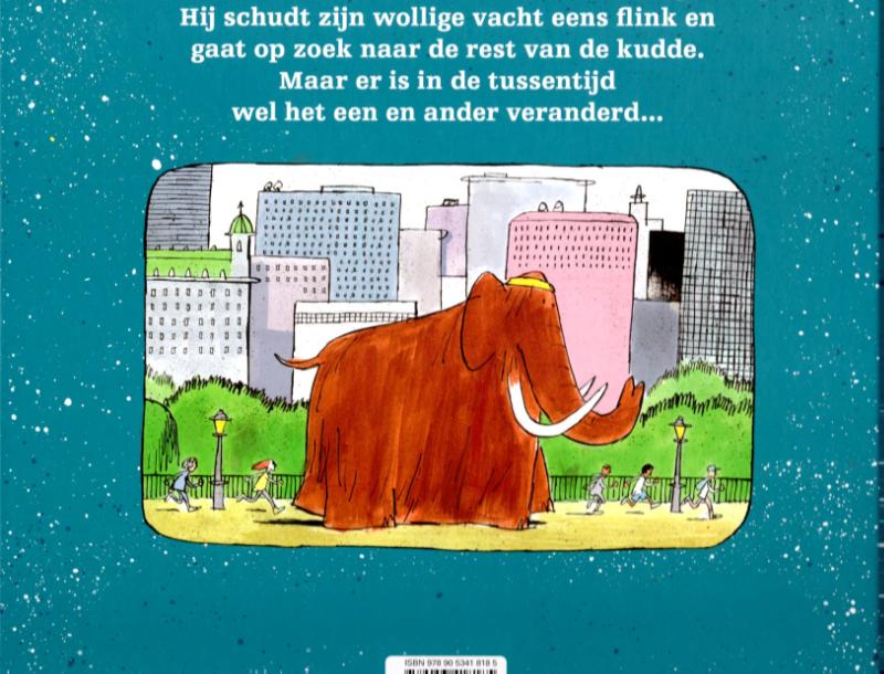 Achterkant van Mammoet in de stad