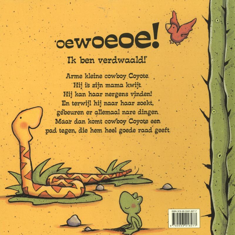 Achterkant van Cowboy Coyote is verdwaald