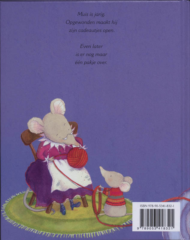 Achterkant van De lievelingstrui van Muis