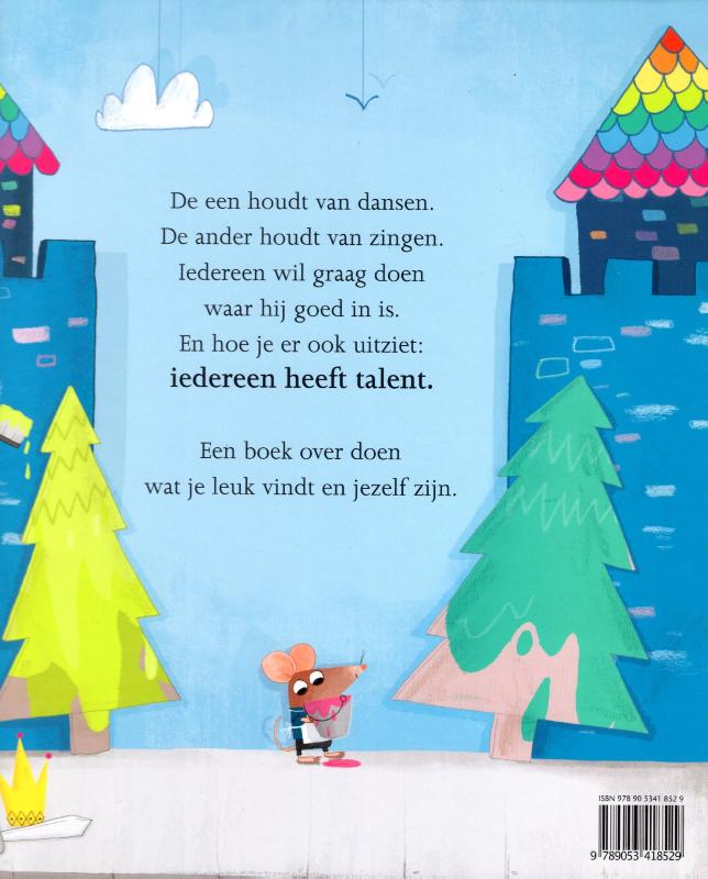 Achterkant van Iedereen heeft talent