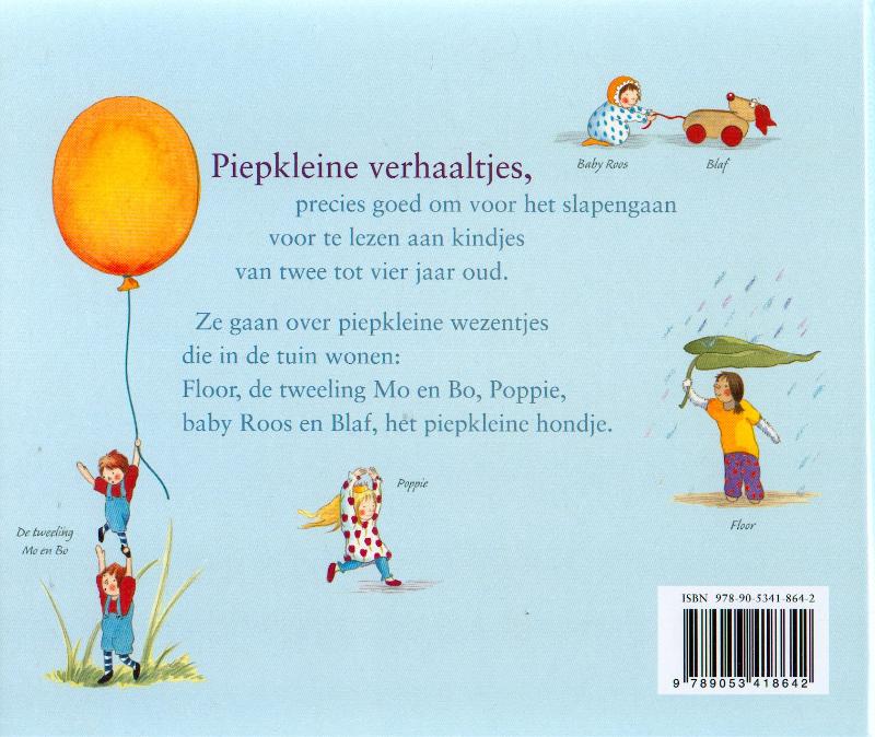 Achterkant van Piepkleine verhaaltjes