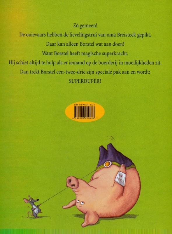 Achterkant van Superduper