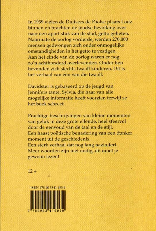 Achterkant van Davidster