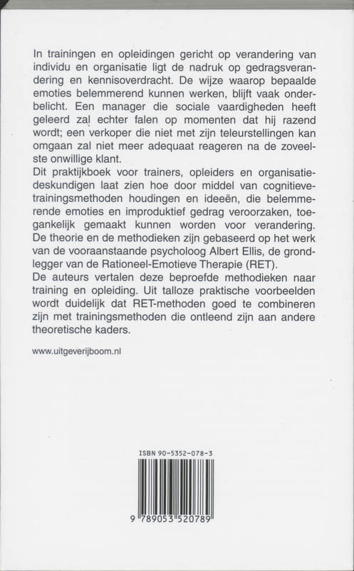 Achterkant van Produktief denken