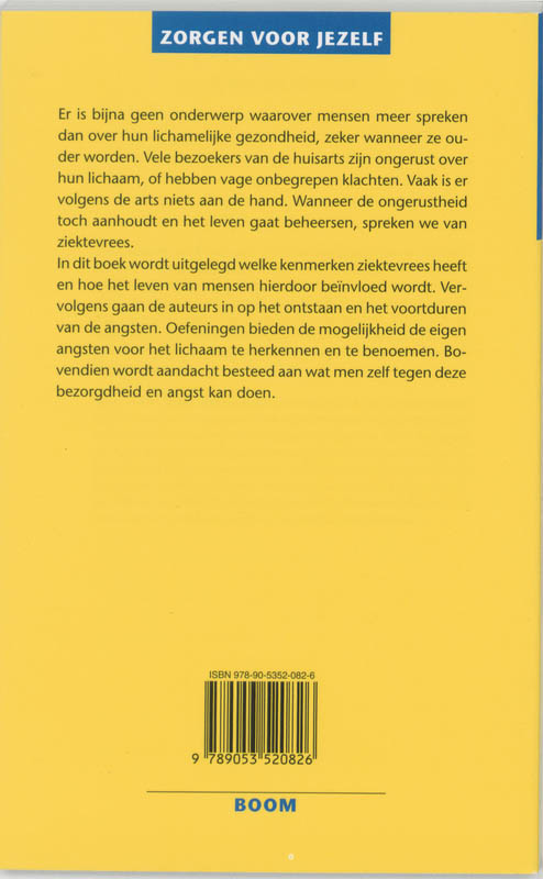 Achterkant van Dokter, het is toch niets ernstigs?