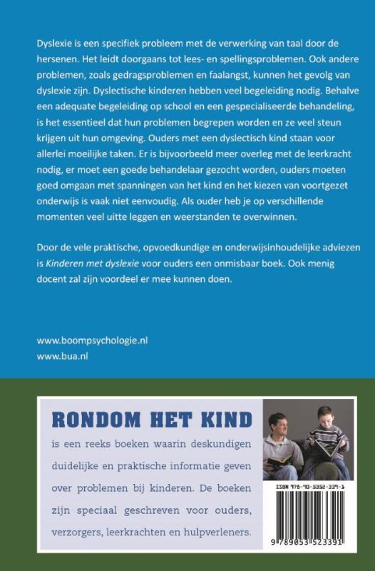 Achterkant van Kinderen met dyslexie