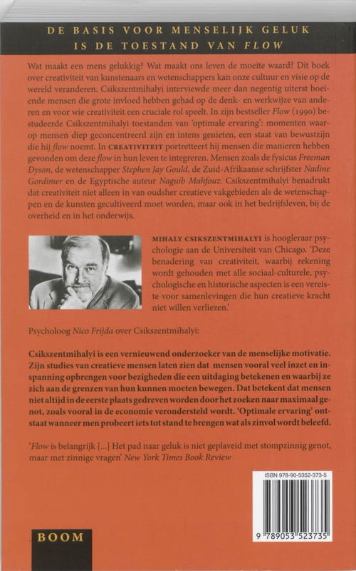 Achterkant van Creativiteit