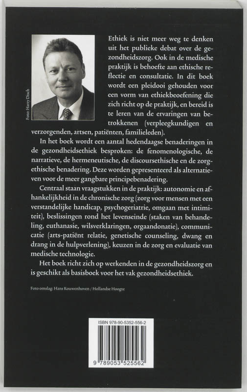 Achterkant van Ethiek in de kliniek