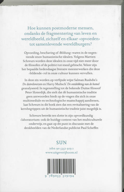 Achterkant van Literair laboratorium