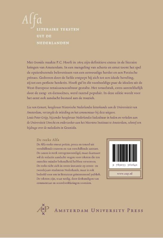 Achterkant van Granida